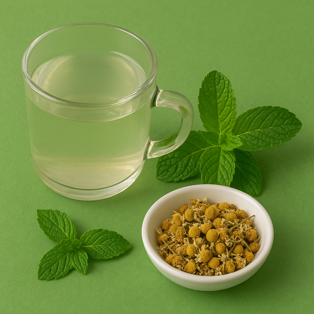 Infusión de Manzanilla para el Estrés